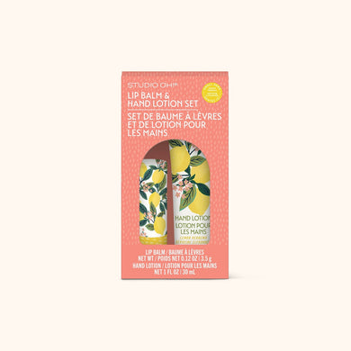 Lip Balm & Hand Lotion Set | Lemon Tree
