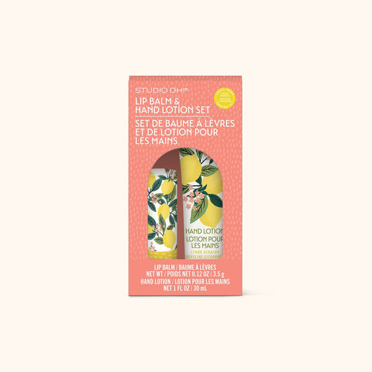 Lip Balm & Hand Lotion Set | Lemon Tree