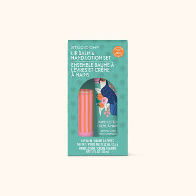Lip Balm & Hand Lotion Set | Tropical Paradise