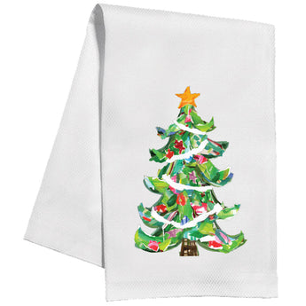 Kitchen Towel | Green Christmas Tree