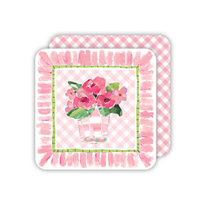 Lauren Dunn Coasters | Pink Flowers