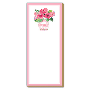 Luxe Pad | Pink Flowers