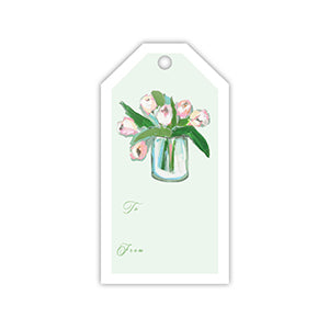 Gift Tags | Green Tulips