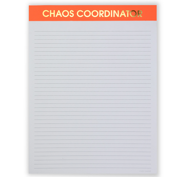 Large Notepad | Chaos Coordinator