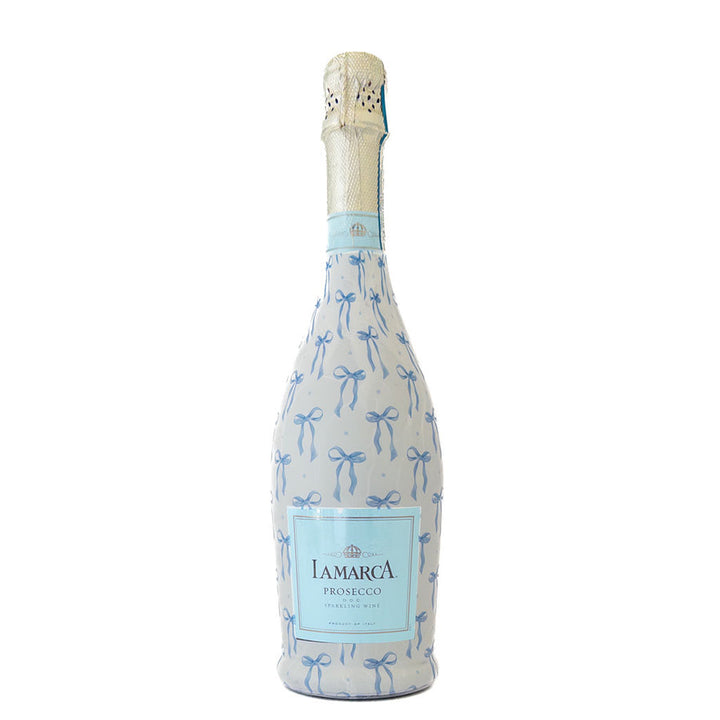 Beau Bottle Veuve | Blue Bows