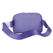 Lavender Nylon Belt Bag