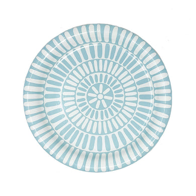 Light Blue Paper Plates