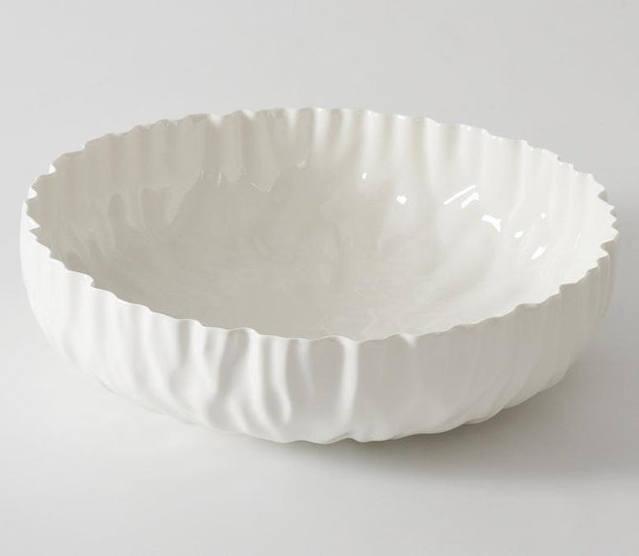 Mascali Bianca | Extra Large Shallow Bowl