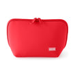 Kusshi Makeup Bag | Coral Red + Periwinkle