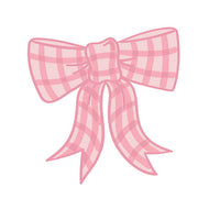 Mini Attachment | Pink Gingham Bow