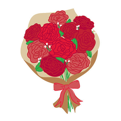 Mini Attachment | Roses are Red Bouquet