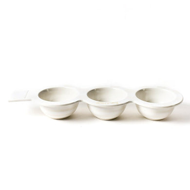 Mini Trio Bowl | White Stripe