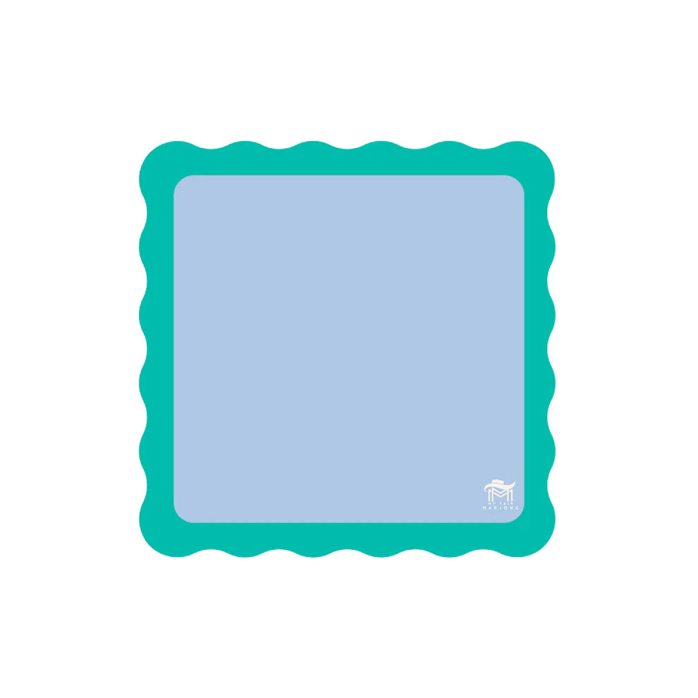 Mini Mahjong Mat | Blue – Fig