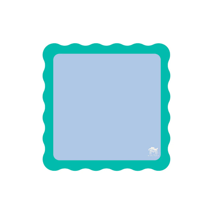 Mini Mahjong Mat | Blue