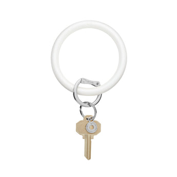 Silicone Big O Keyring | Marshmello Pearlized