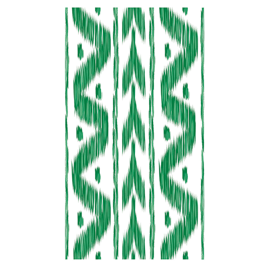 Green Ikat | Guest Towel Napkins