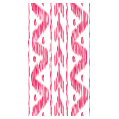Pink Ikat | Guest Towel Napkins