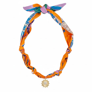 Halston Scarf Necklace