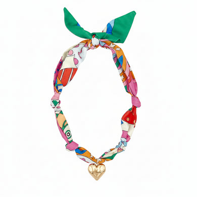 Pucci Scarf Necklace