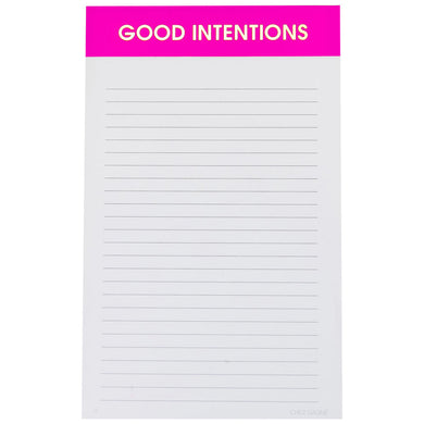 Good Intentions Notepad