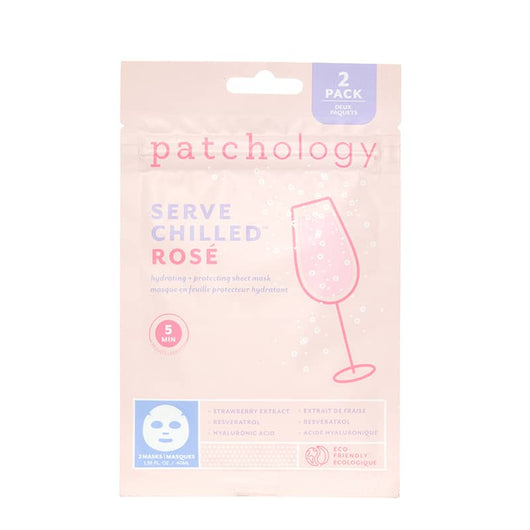 SERVED CHILLED Rosé Sheet Masks