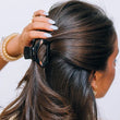 Open Petite Clip • Jet Black
