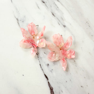 Orchid Earrings | Pink