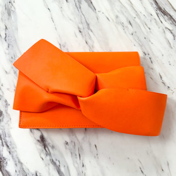 Bow Clutch | Orange