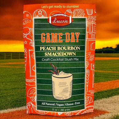 Peach Bourbon Smackdown Game Day Cocktail