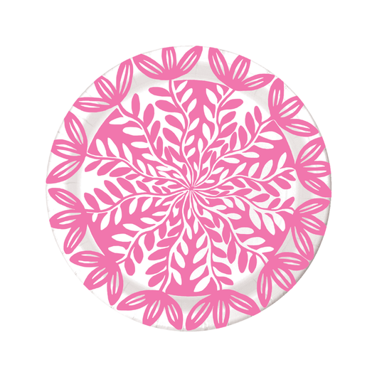 Pink Paper Plate | 10