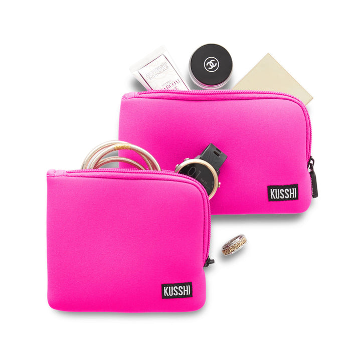 On the Go Pouch Set | Pink