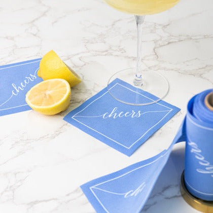 Cotton Cocktail Napkins | Summer Dreaming