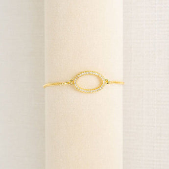 Grit & Grace Bolo Bracelet | Oval Bling