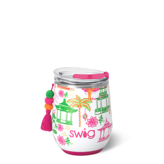 Pagoda Paradise Stemless Wine Cup | 12oz