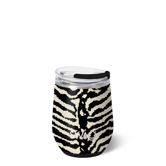Stemless Wine Cup • Zebra
