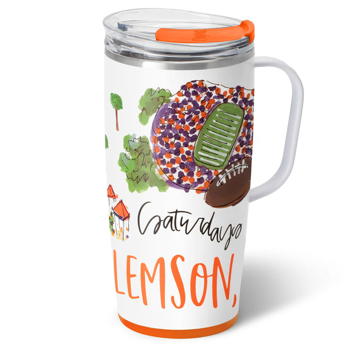 Travel Mug l Saturdays in Clemson
