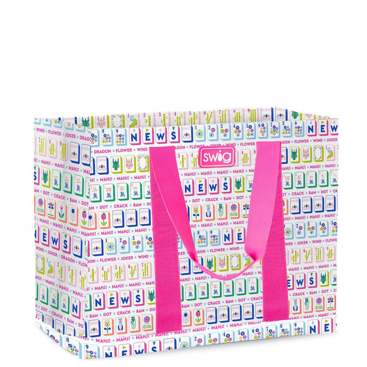 Jumbo Tote Bag | Mahjong