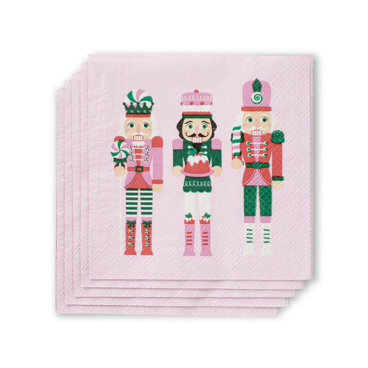 Sugar Plum Soldiers Cocktail Napkins