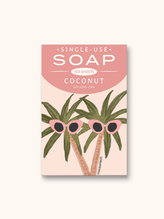 Soap Sheets | Pink Coconut