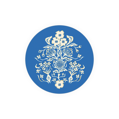 Seedling Coasters • Blue Flower Bouquet