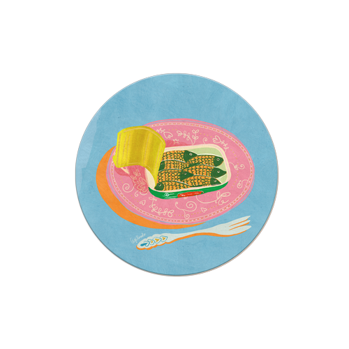Seedling Coasters • Sardine Plate