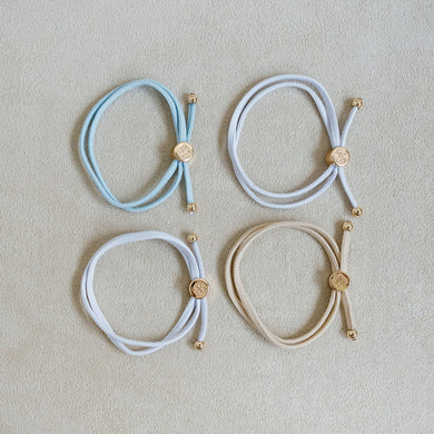 Skinny Hair Tie Set | Bride To Be