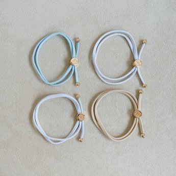 Skinny Hair Tie Set | Bride To Be