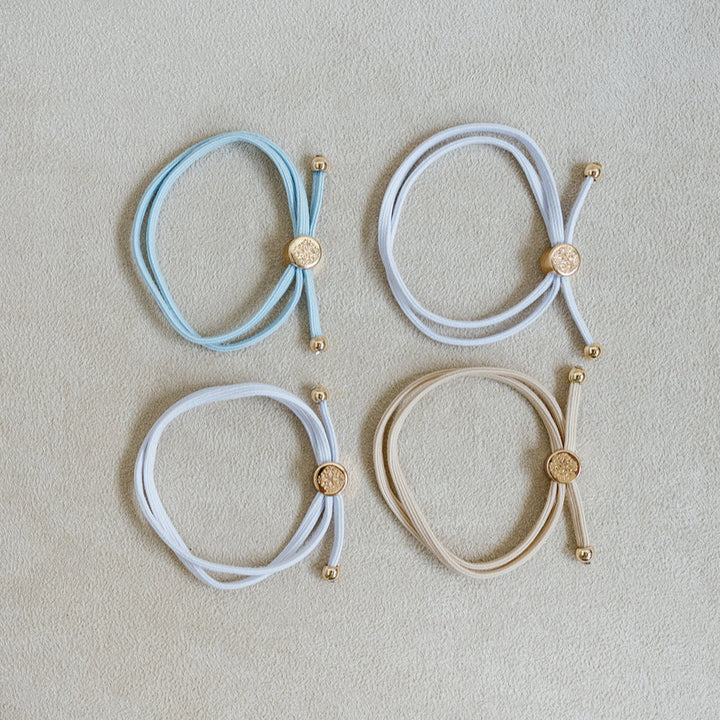 Skinny Hair Tie Set | Bride To Be