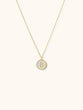 Pearl Monogram Necklace