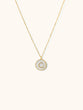 Pearl Monogram Necklace