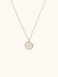 Pearl Monogram Necklace