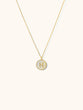 Pearl Monogram Necklace