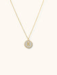 Pearl Monogram Necklace