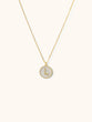 Pearl Monogram Necklace